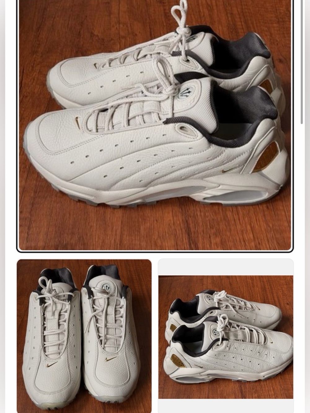 Nike x NOCTA Hot Step Air Terra "Champagne" Sneakers - Size 7
